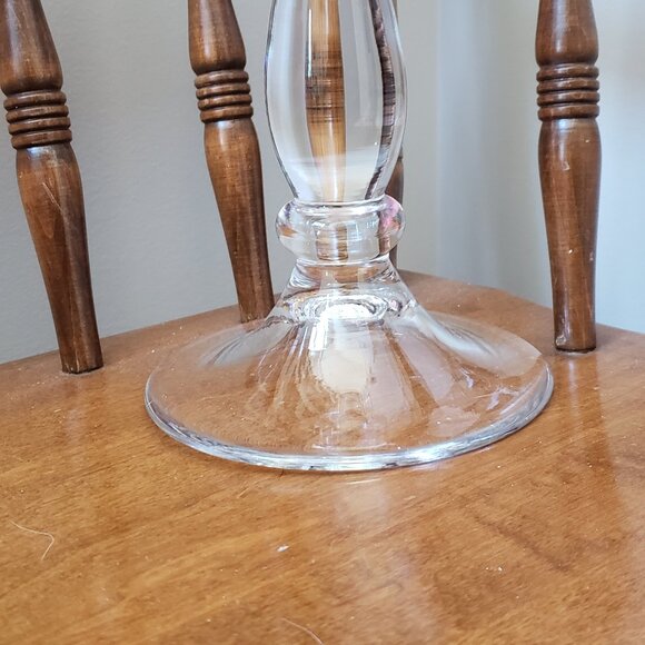 Pottery Barn Tall Glass Candle Holder - Picture 4 of 7